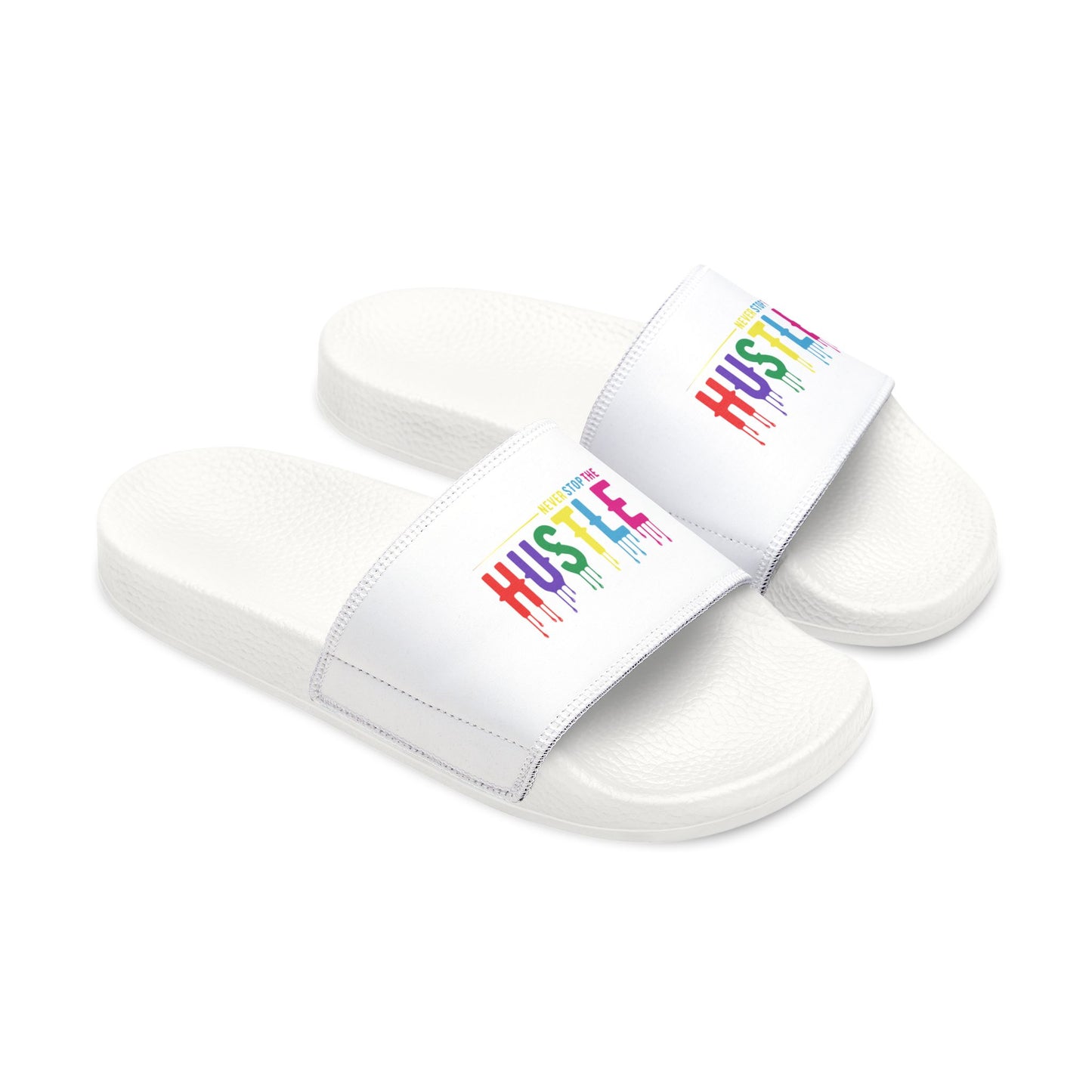 Colorful Hustle Sandals | Bold Summer Slides, Customizable Comfort, Vacation Ready, Everyday Style for Her