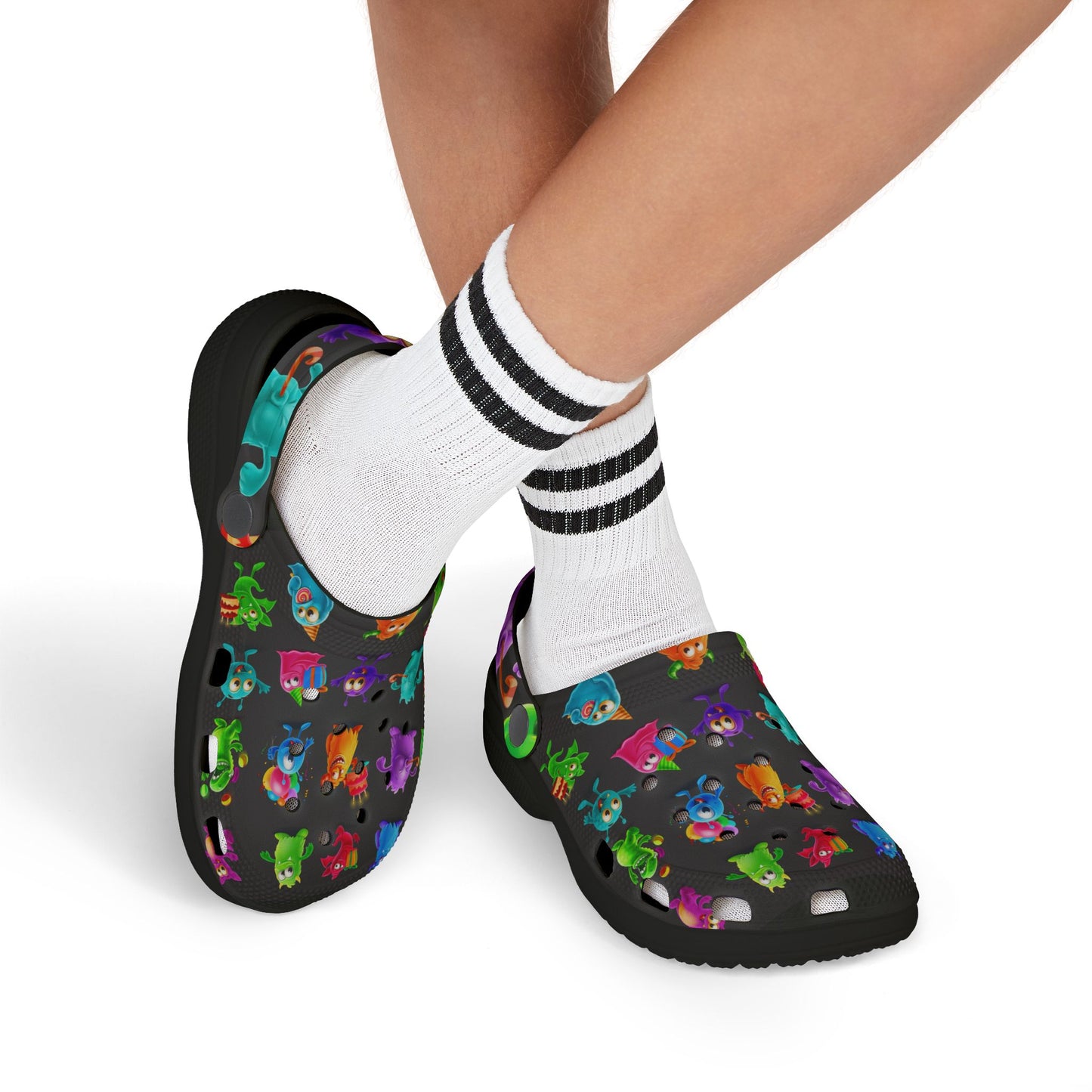 Colorful Kids' Monster Clogs – Summer Play Shoes | Beach Sandals | Fun Gift Idea