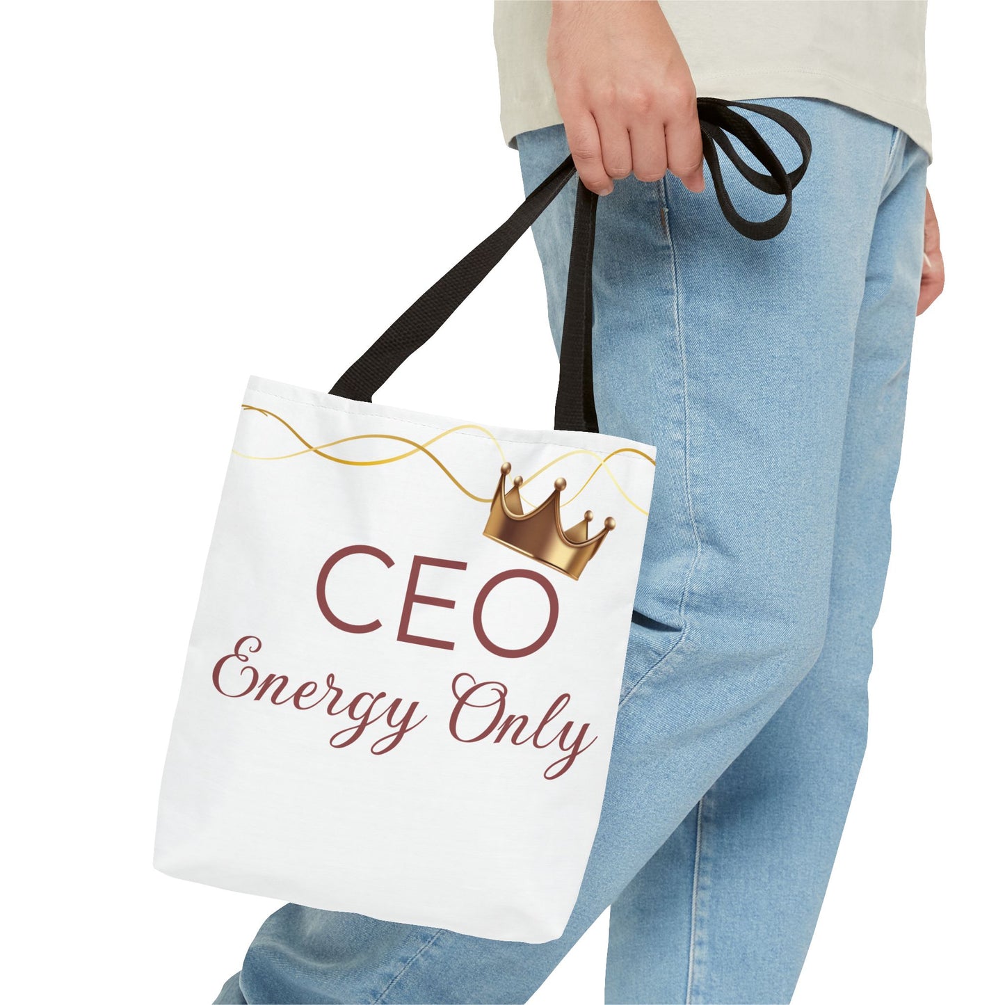 “CEO Energy Only!” Tote – Chic & Charmed Collection™