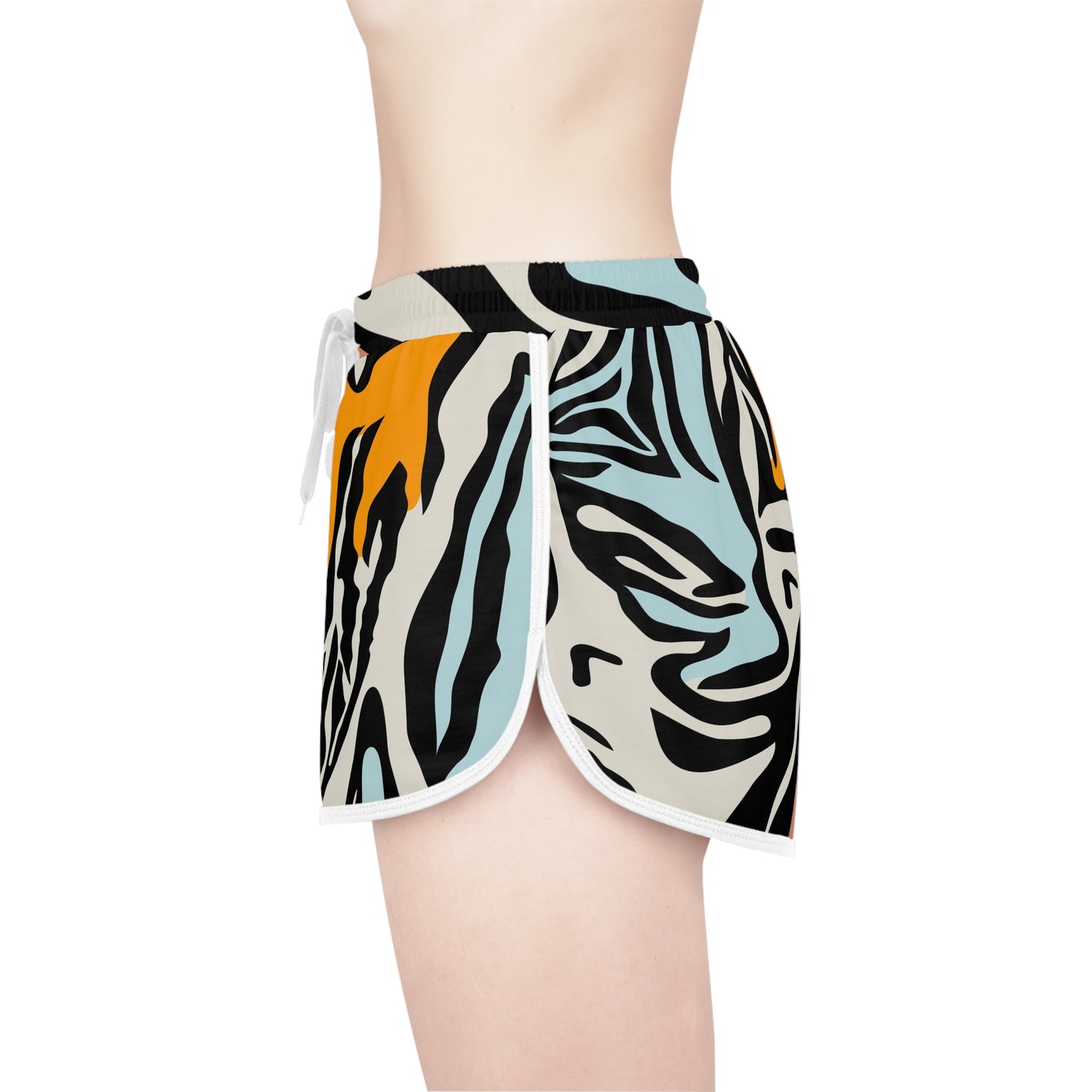 Wild & Free Women's Lounge Shorts – Bold Animal Print for Summer Comfort