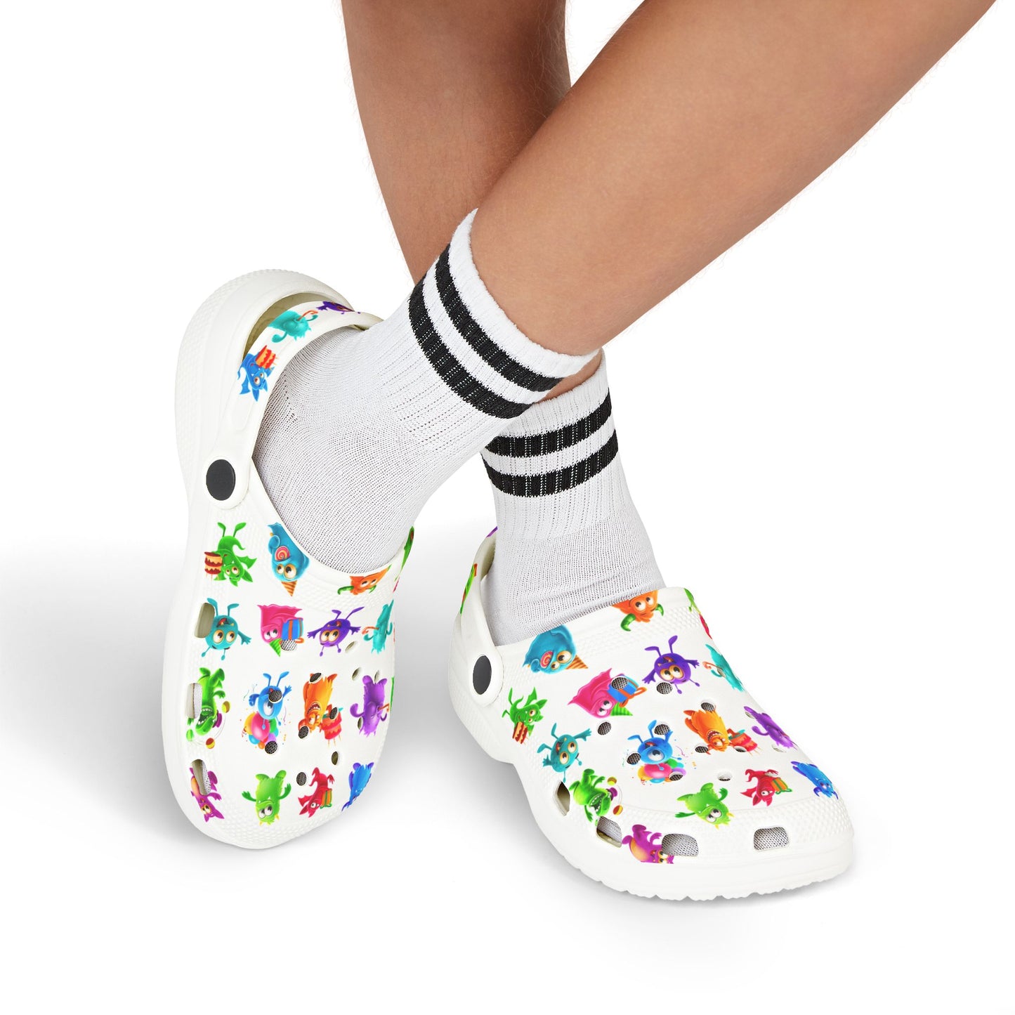 Colorful Kids' Monster Clogs – Summer Play Shoes | Beach Sandals | Fun Gift Idea