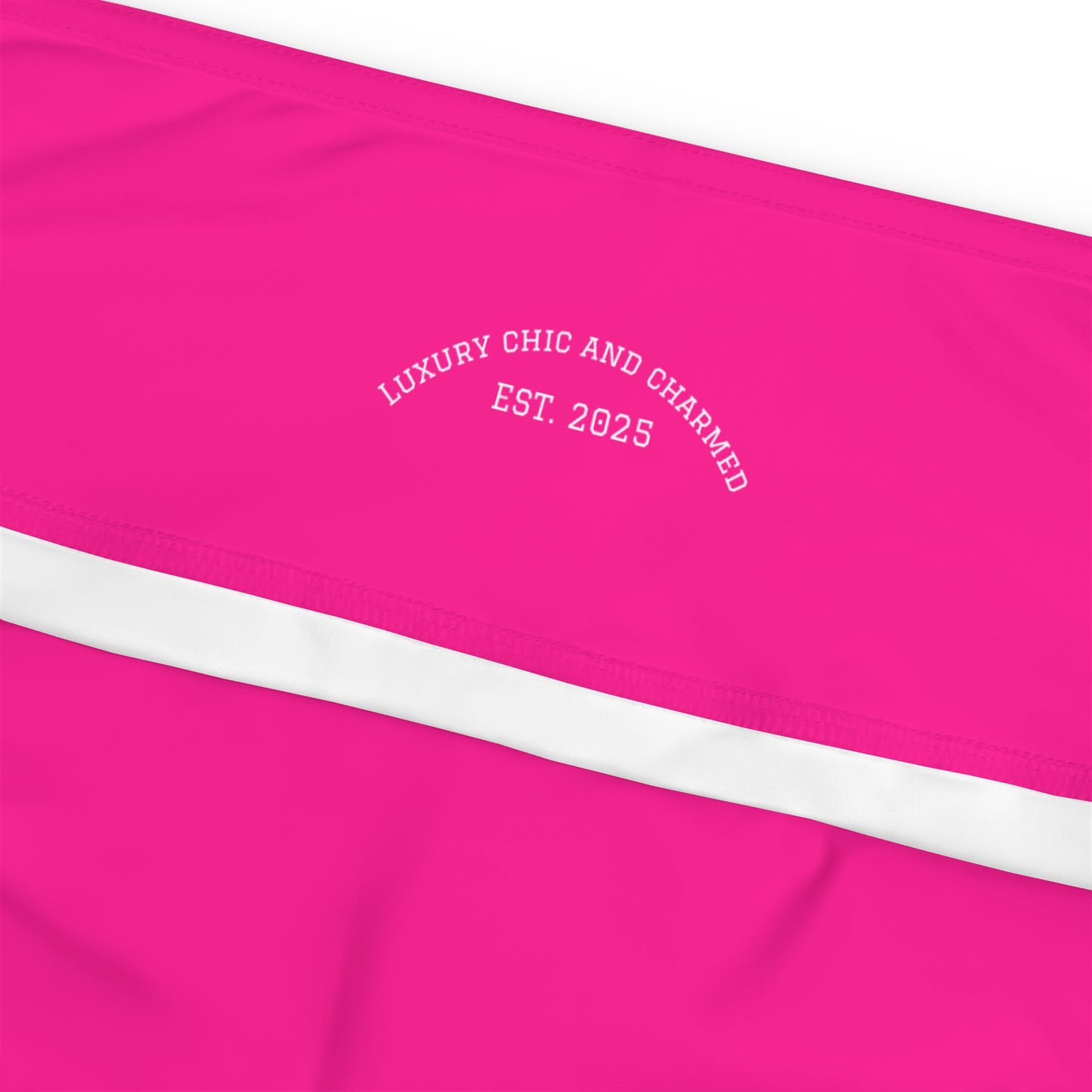 EssentialEase Plus Size Pink Leggings – Bold Simplicity, Everyday Comfort, Effortless Style