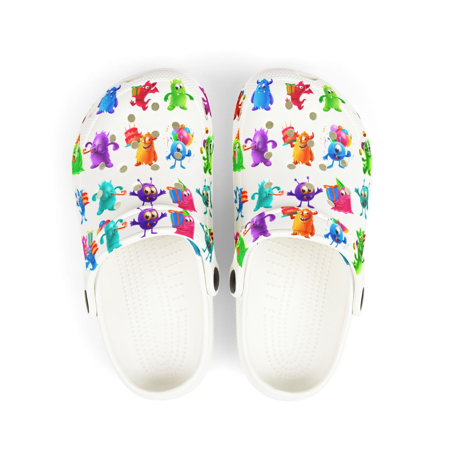 Colorful Kids' Monster Clogs – Summer Play Shoes | Beach Sandals | Fun Gift Idea