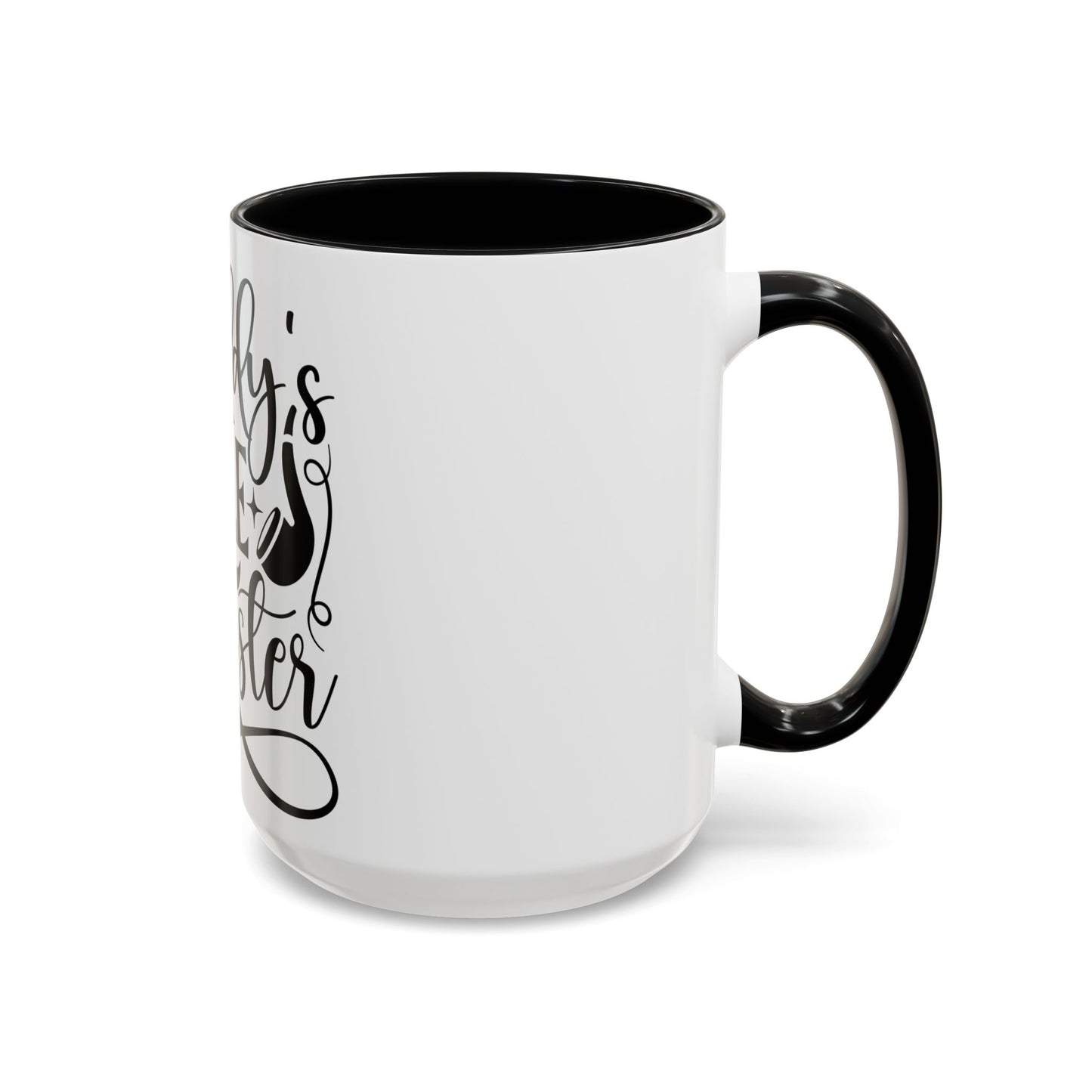 Daddy's Little Monster Coffee Mug | Funny Gift for Dads, Father’s Day Mug, Baby Shower Surprise, Family Drinkware