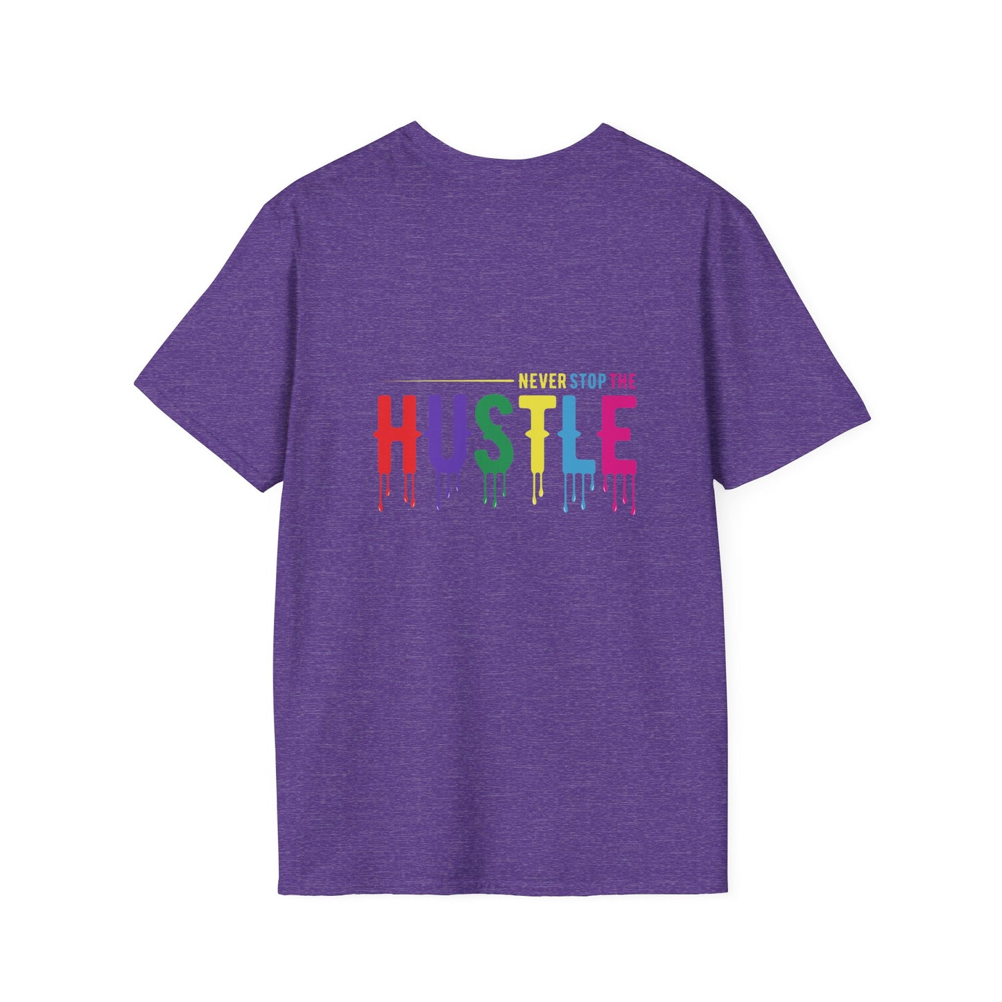 Colorful Hustle Tee – Soft T-Shirt for Entrepreneurs