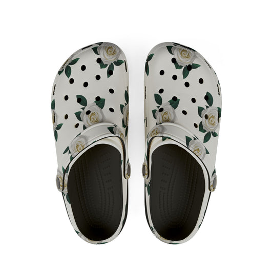 Women's Floral Garden Clogs – Everyday Ease with a Chic Twist