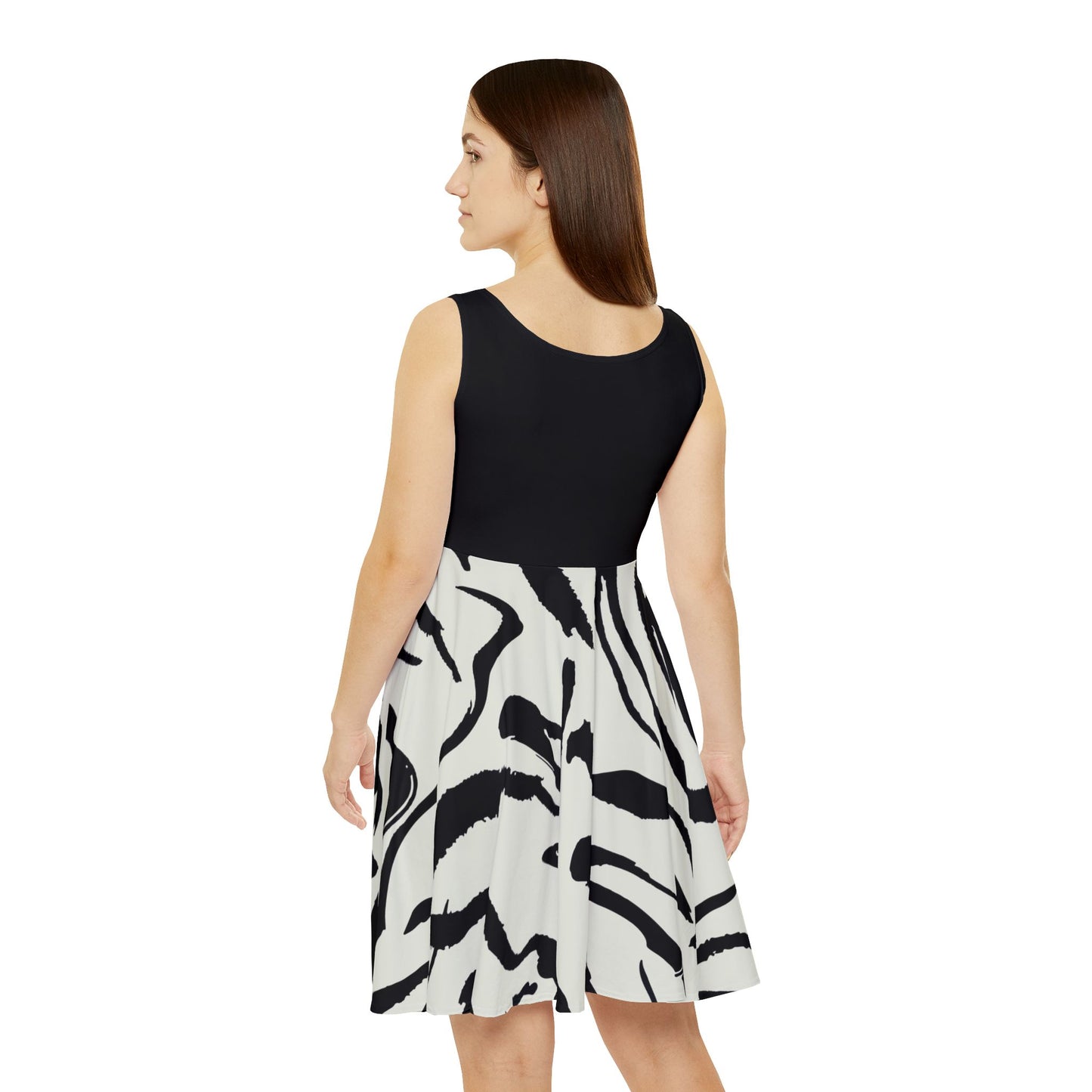 🦓 Zebra Luxe Dress – Bold Print. Flawless Fit. Day-to-Night Style.