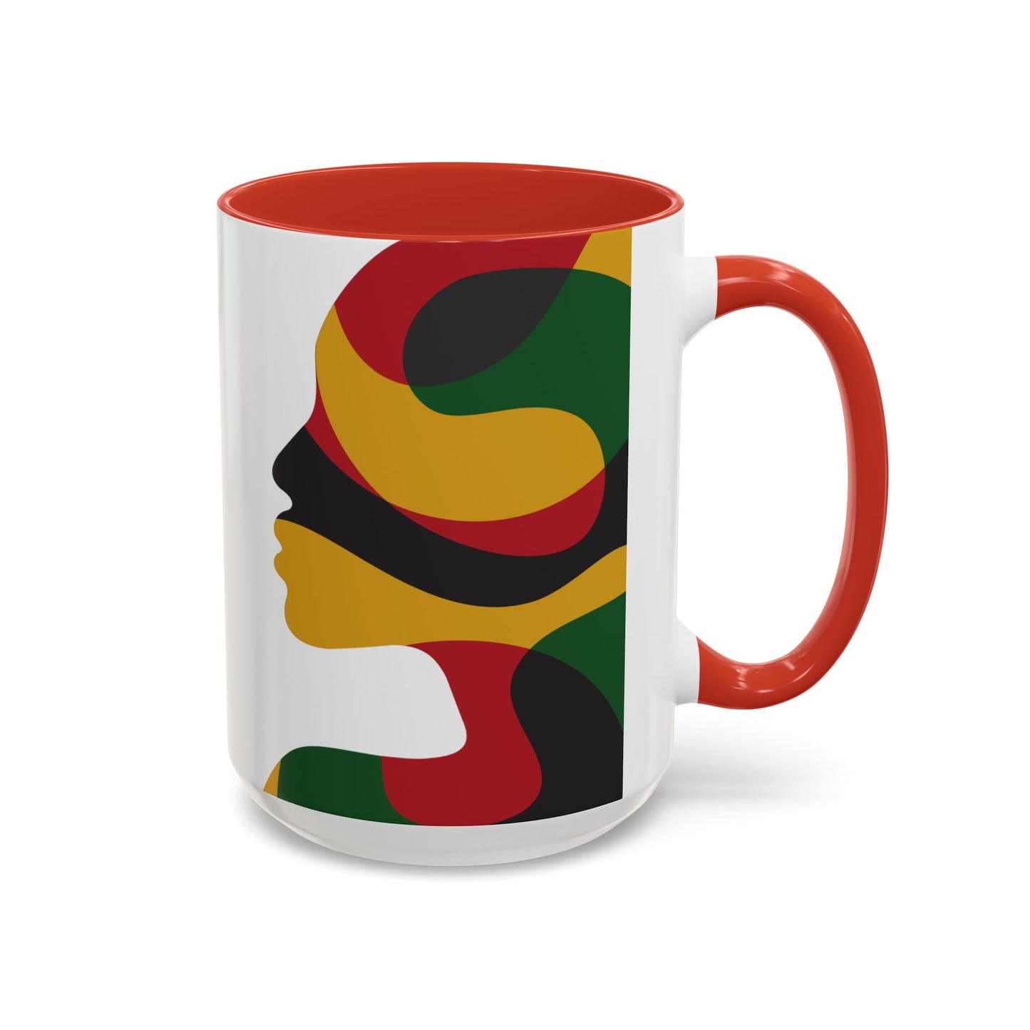 Juneteenth Freedom Day Accent Coffee Mug | Celebrate Liberation, Bold Black History Gift, Vibrant Home & Office Decor