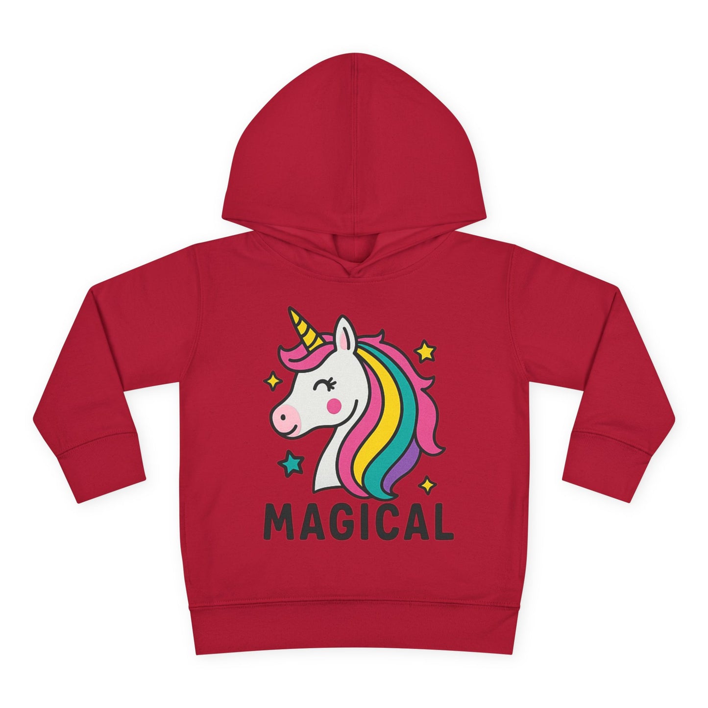 🦄 Magical Unicorn Toddler Fleece Hoodie Cozy & Cute Pullover for Toddlers | Perfect for Birthdays, School Days & Magical Moments