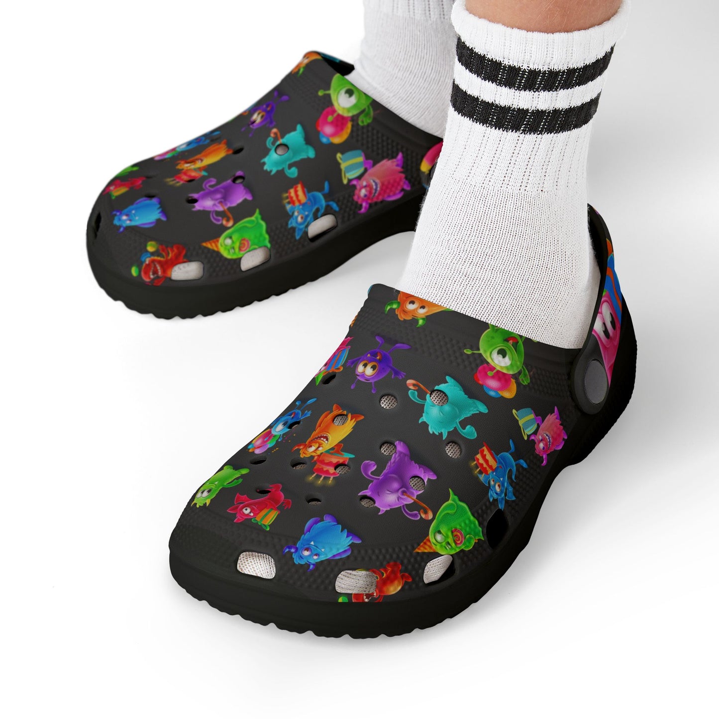Colorful Kids' Monster Clogs – Summer Play Shoes | Beach Sandals | Fun Gift Idea