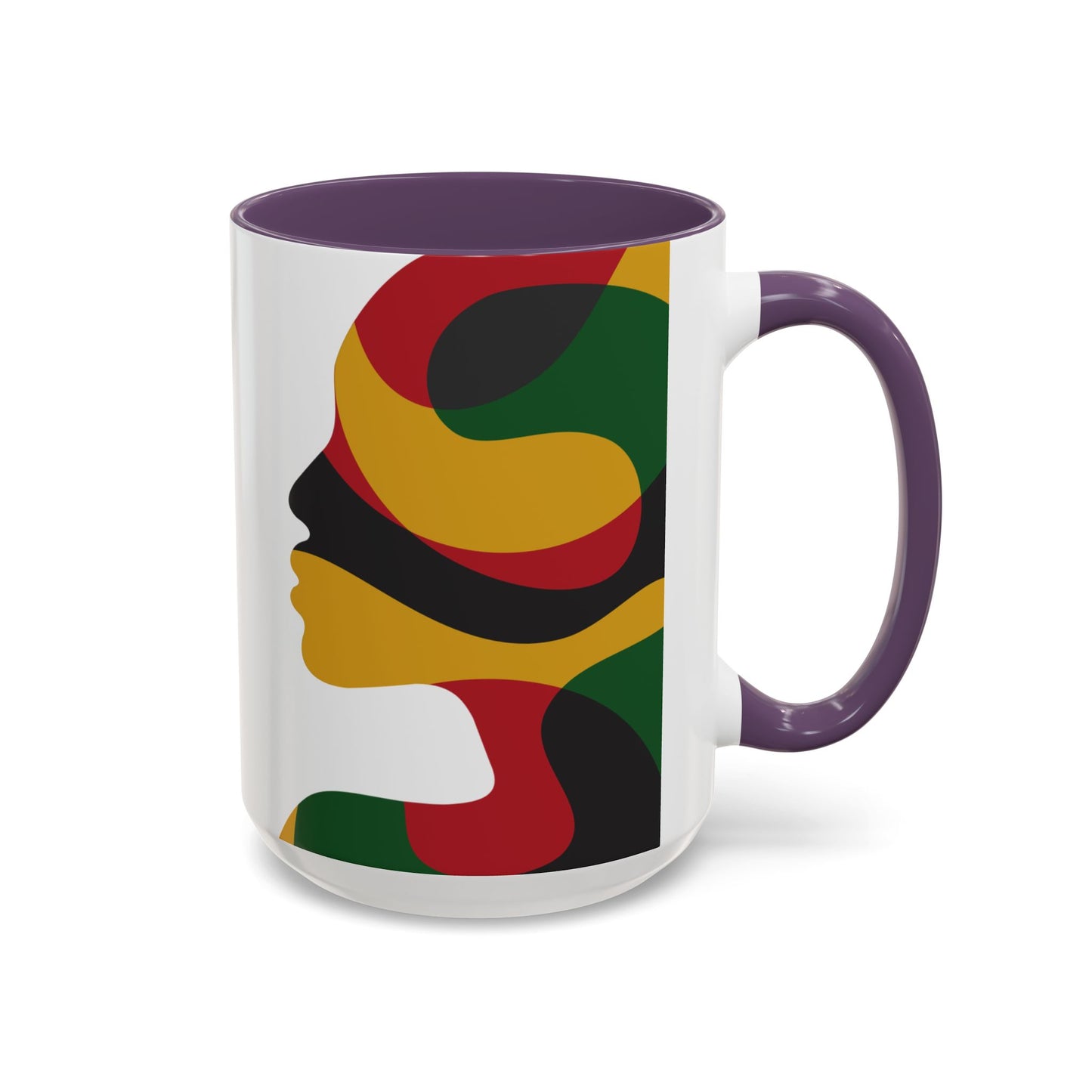 Juneteenth Freedom Day Accent Coffee Mug | Celebrate Liberation, Bold Black History Gift, Vibrant Home & Office Decor