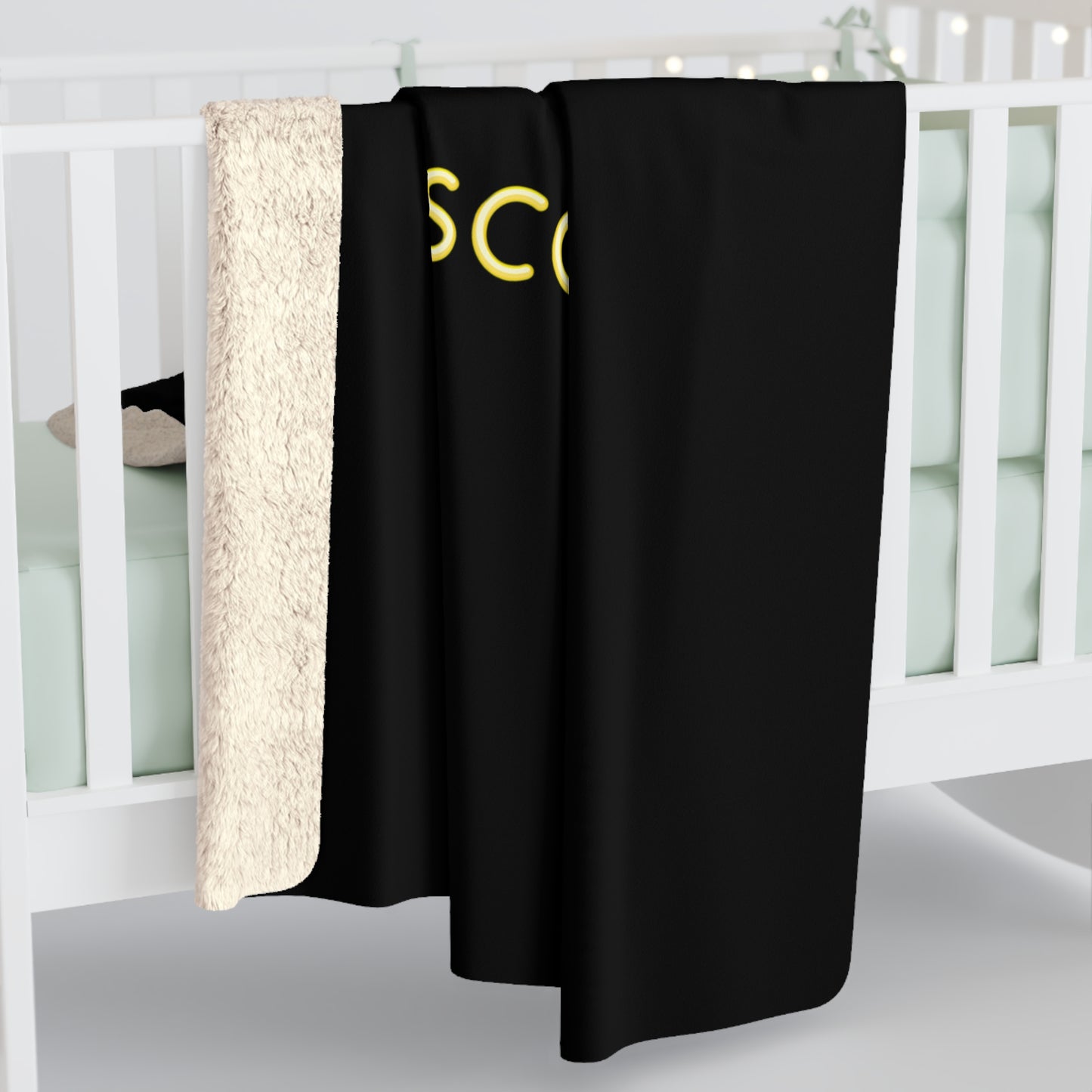 “Scorpio Comfort” Sherpa Fleece Blanket – Cozy Astrological Throw for Zodiac Lovers