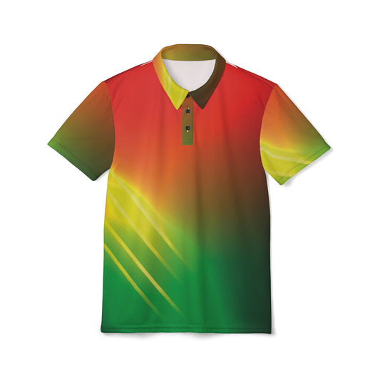 Vibrant Gradient Polo Shirt