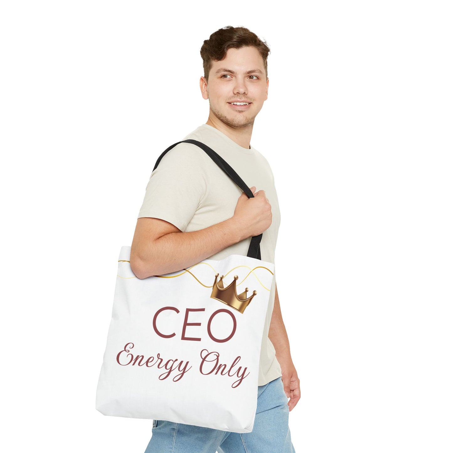 “CEO Energy Only!” Tote – Chic & Charmed Collection™