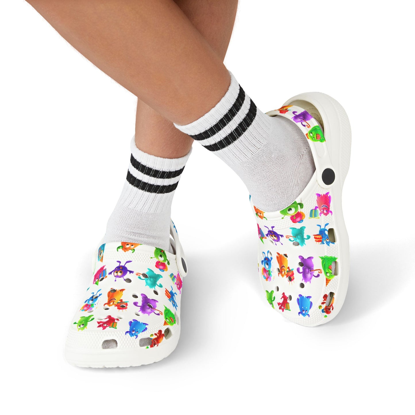 Colorful Kids' Monster Clogs – Summer Play Shoes | Beach Sandals | Fun Gift Idea