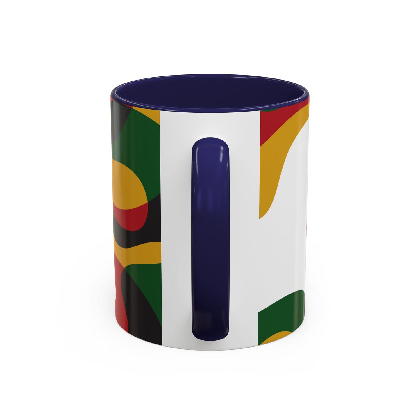 Juneteenth Freedom Day Accent Coffee Mug | Celebrate Liberation, Bold Black History Gift, Vibrant Home & Office Decor