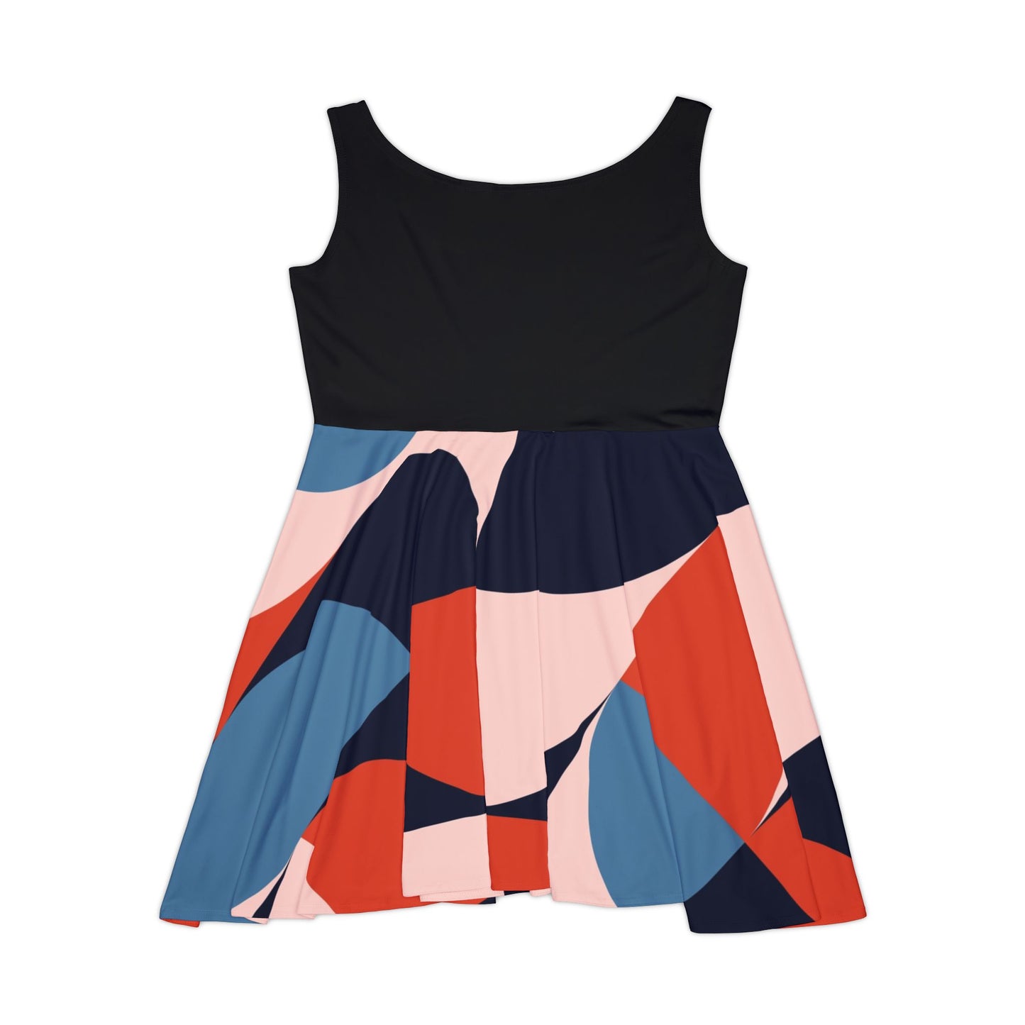 Vivid Elegance Women's Dress – Artful Print, Flattering Fit, Everyday Glam