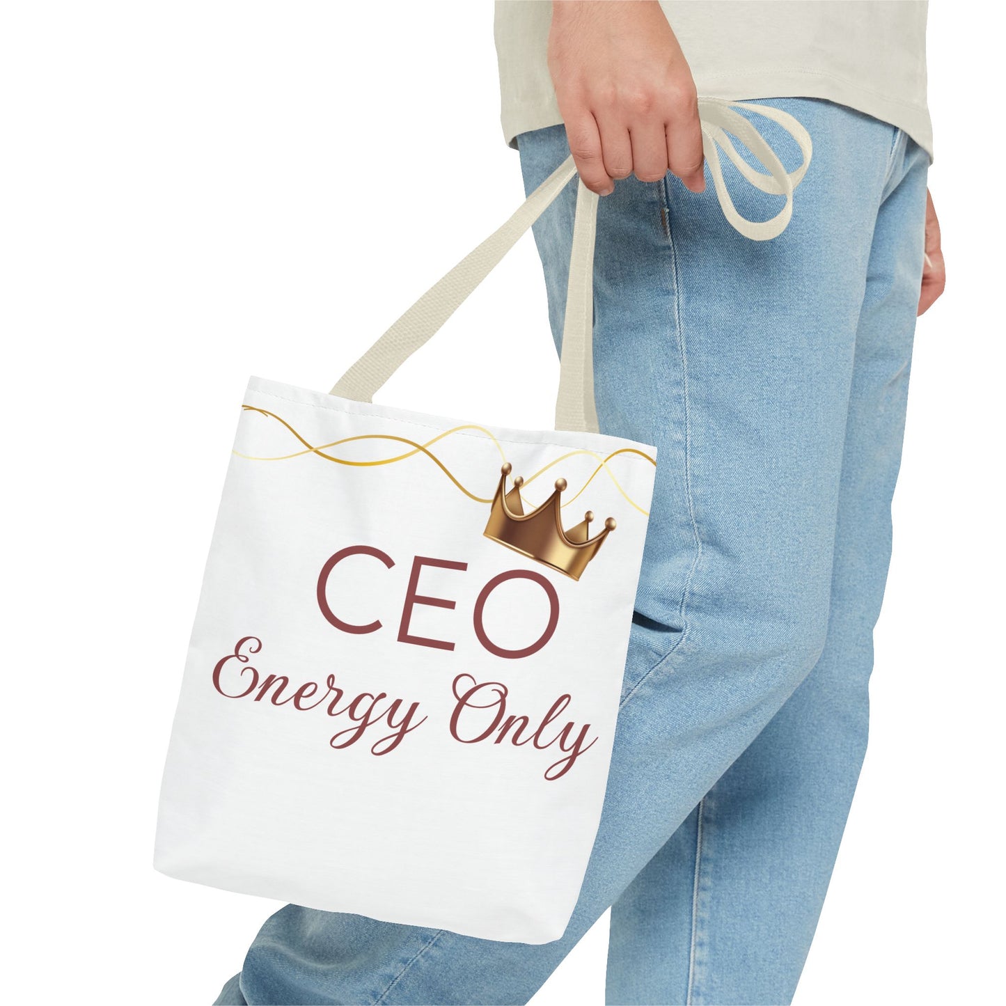 “CEO Energy Only!” Tote – Chic & Charmed Collection™