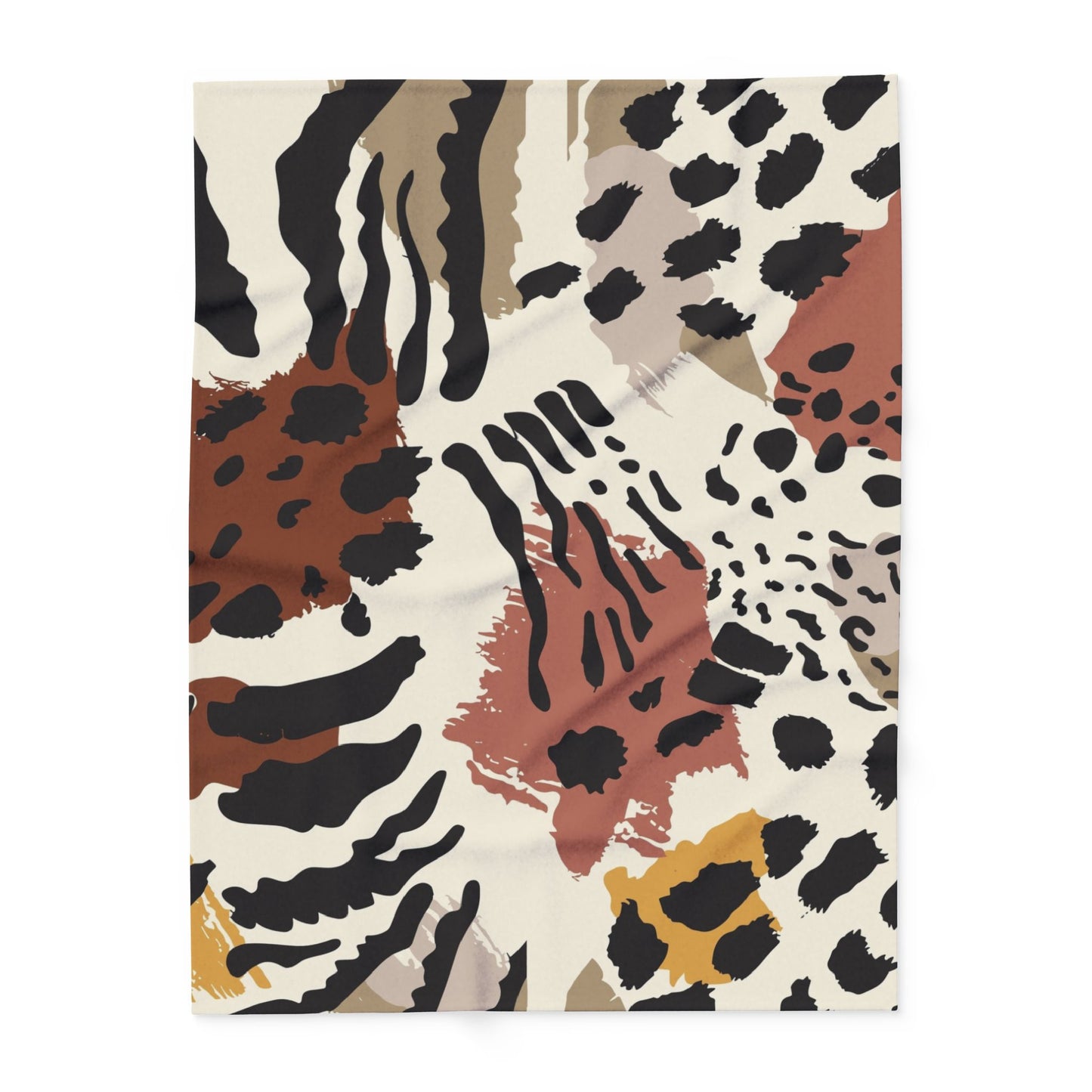 Cozy Arctic Fleece Blanket – Animal Print Throw for Stylish Comfort & Warmth