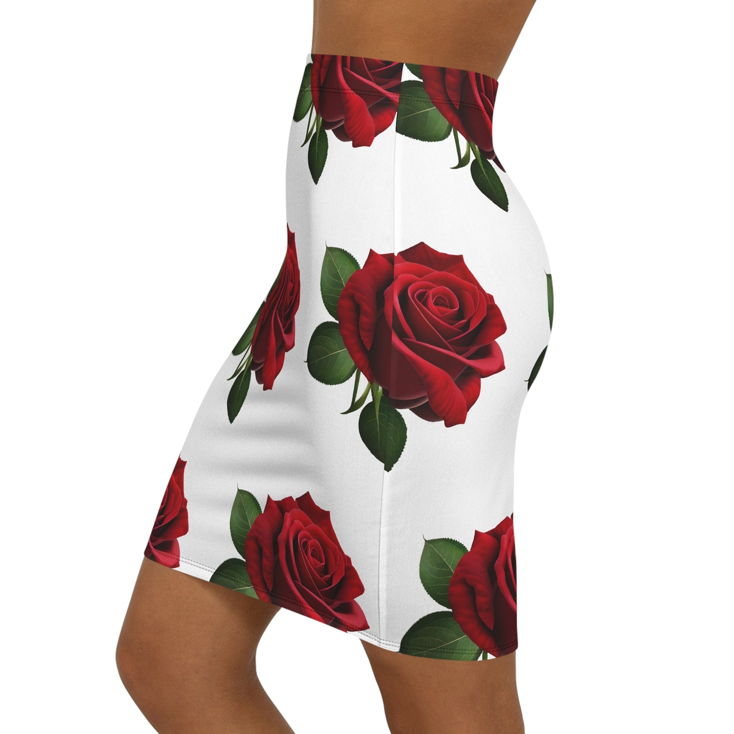 🌸 Rosé All Day Pencil Skirt – Feminine Grace with Modern Edge