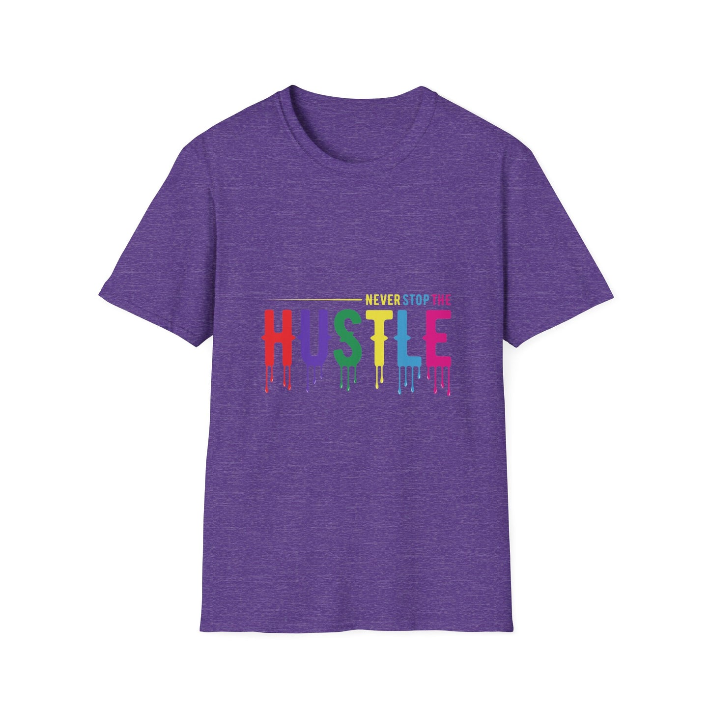Colorful Hustle Tee – Soft T-Shirt for Entrepreneurs