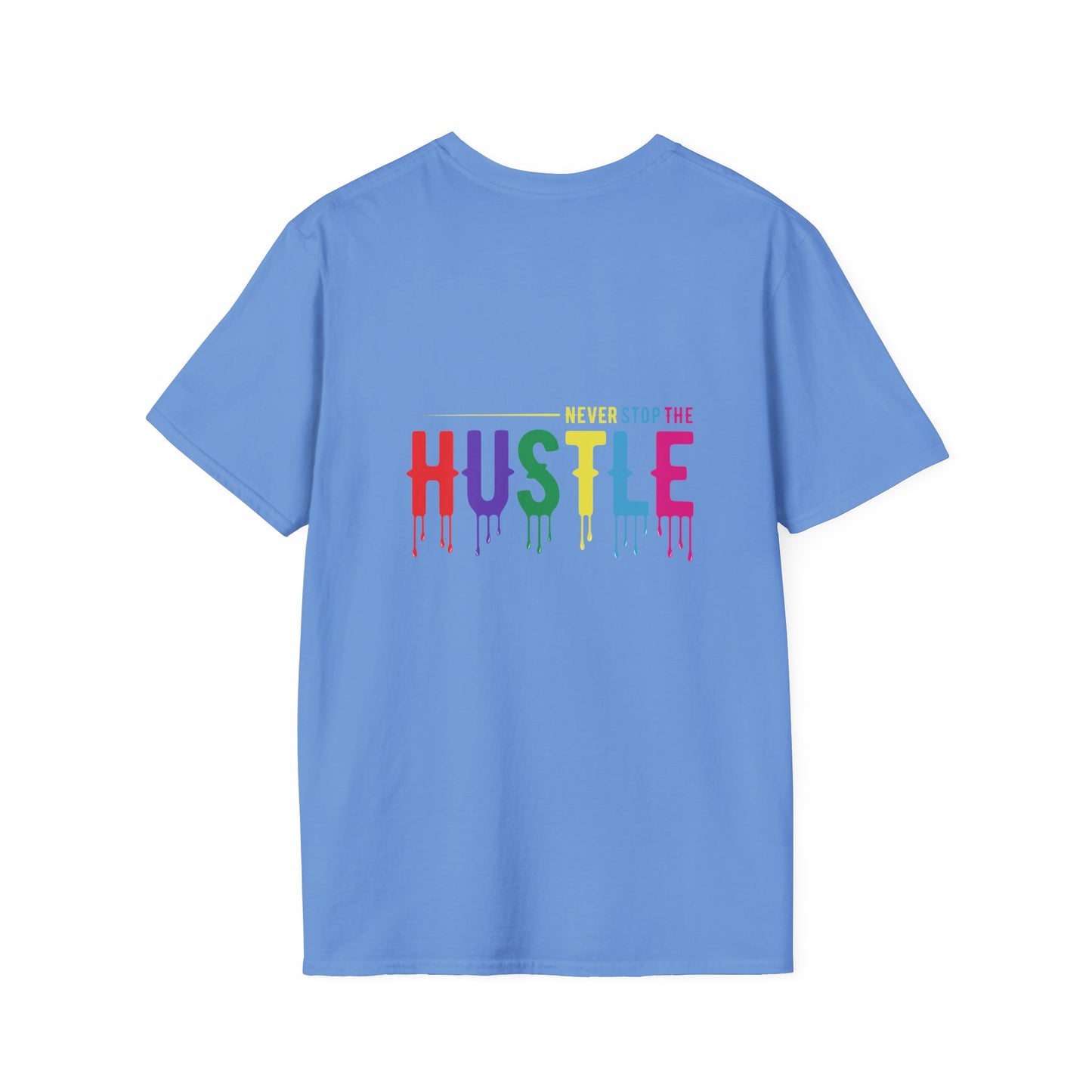 Colorful Hustle Tee – Soft T-Shirt for Entrepreneurs