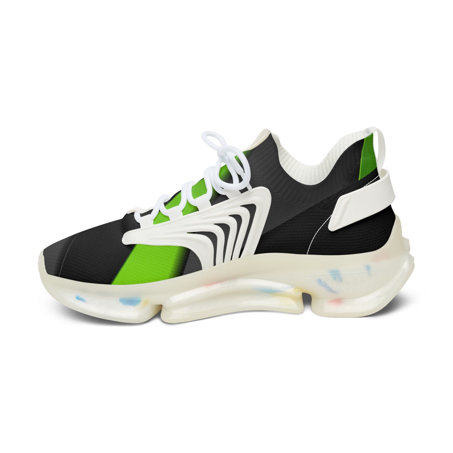 💚🖤 Neon Drip Mesh Runners Women's Trendy Mesh Sneakers | Lightweight, Bold Comfort | Spring/Summer Footwear & Gift Idea