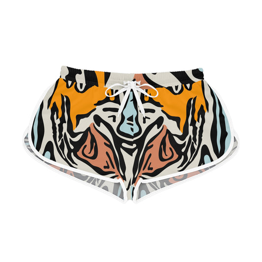 Wild & Free Women's Lounge Shorts – Bold Animal Print for Summer Comfort