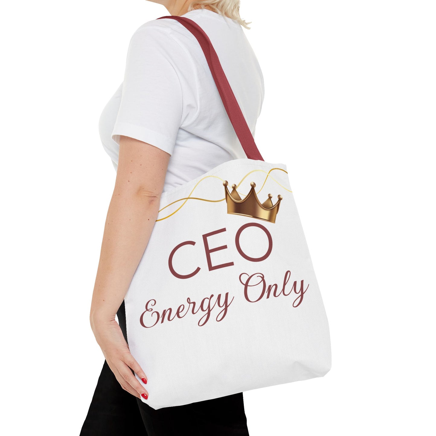 “CEO Energy Only!” Tote – Chic & Charmed Collection™
