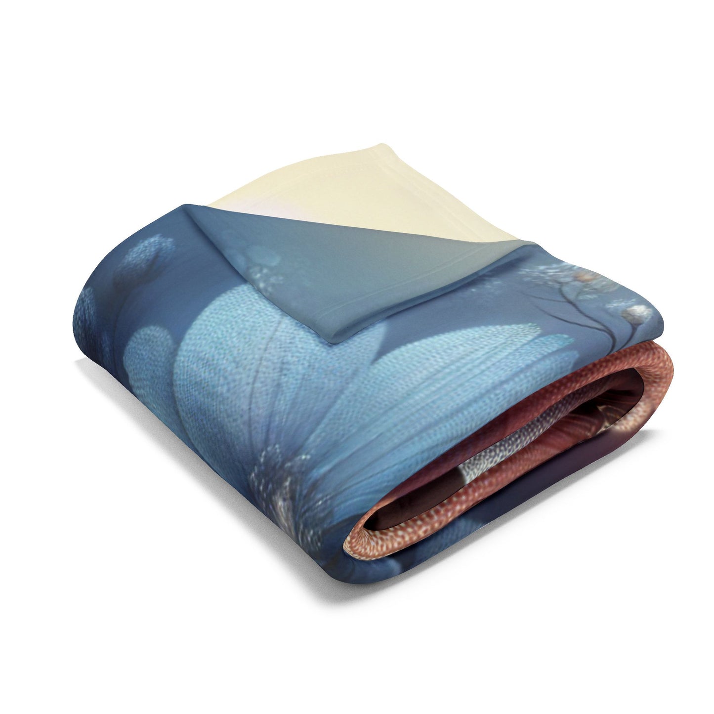 Floral Arctic Fleece Blanket – Cozy Comfort, Vibrant Design, Perfect for Home or Gifting