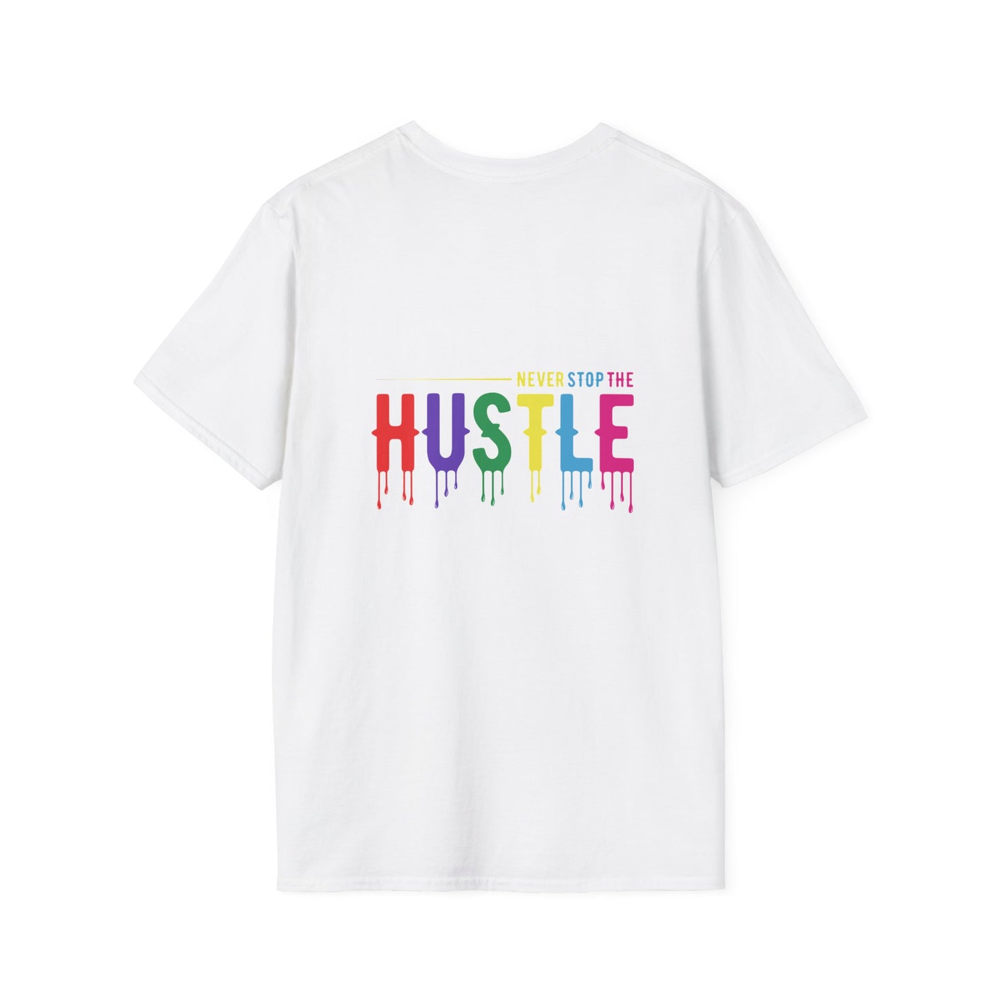 Colorful Hustle Tee – Soft T-Shirt for Entrepreneurs