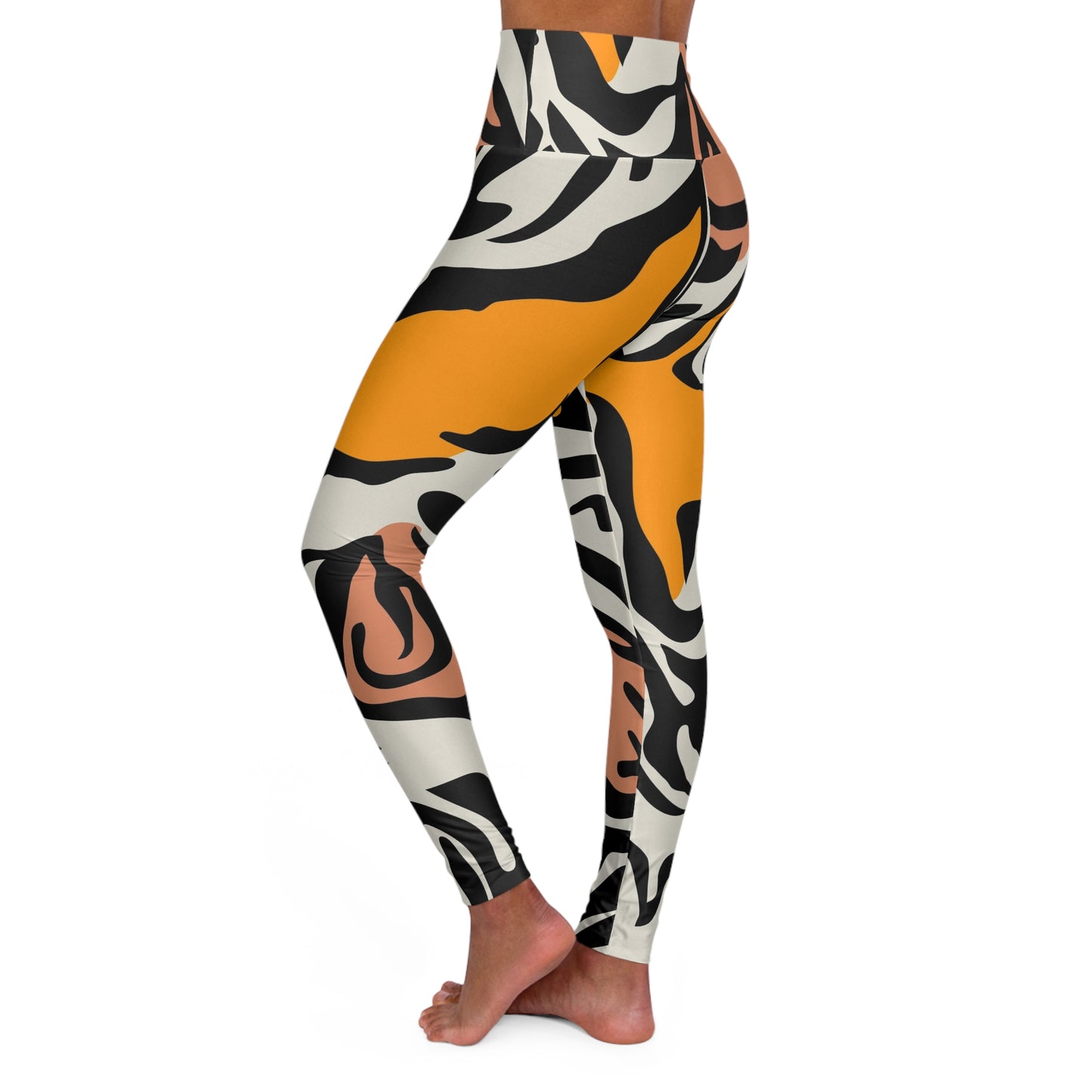 Stylish High-Waisted Yoga Leggings – Where Movement Meets Style