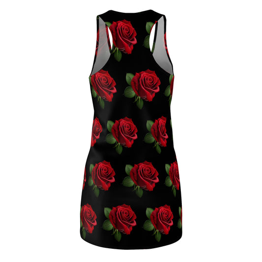 🌹 Rosé Reverie Racerback Dress – Feminine. Fresh. Unforgettable.