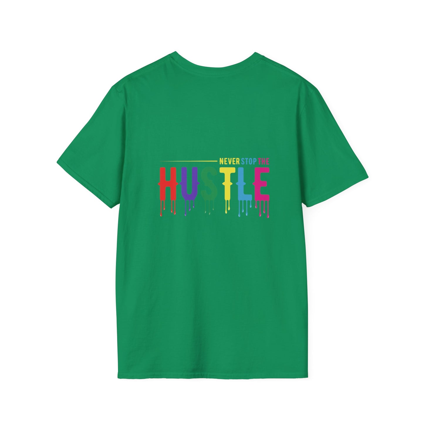 Colorful Hustle Tee – Soft T-Shirt for Entrepreneurs
