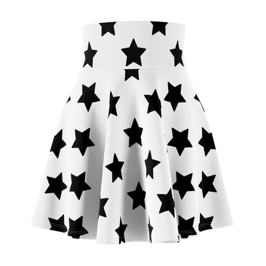 Chic and Charmed Star Print Skirt – Retro Fun, Modern Fit ✨
