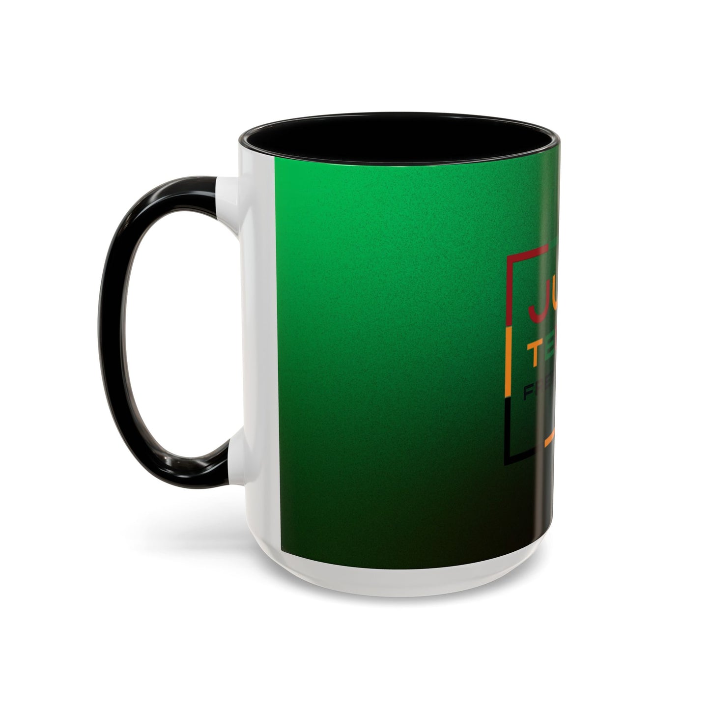 Juneteenth Accent Coffee Mug - Celebrate Freedom, Gift for Black History Month, Unique Housewarming Gift, Colorful Mug for All Occasions