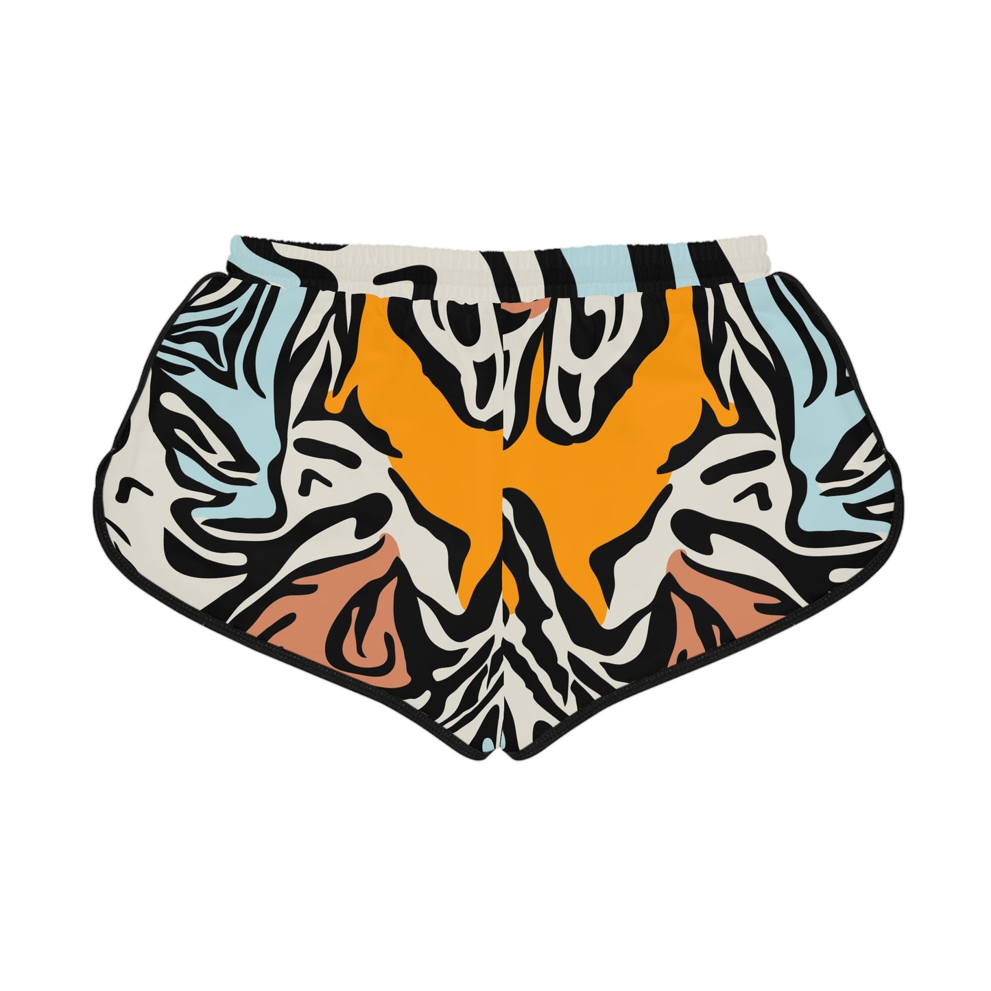 Wild & Free Women's Lounge Shorts – Bold Animal Print for Summer Comfort