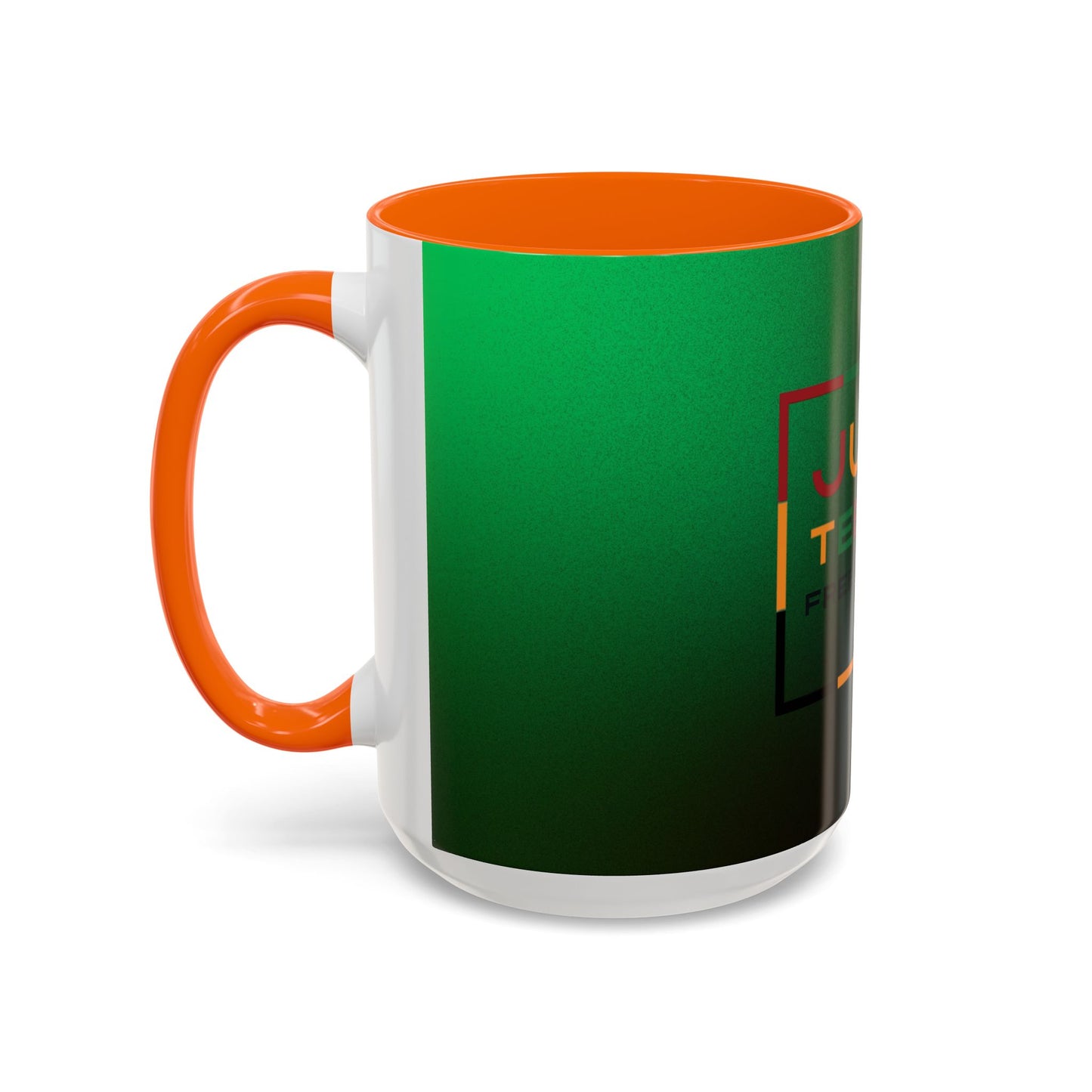 Juneteenth Accent Coffee Mug - Celebrate Freedom, Gift for Black History Month, Unique Housewarming Gift, Colorful Mug for All Occasions