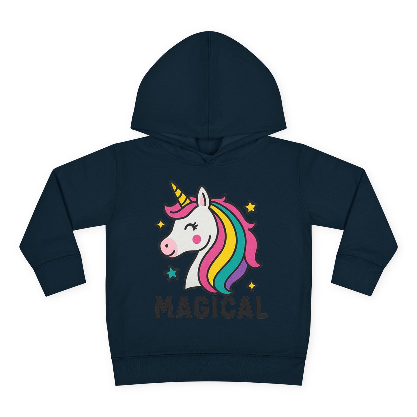 🦄 Magical Unicorn Toddler Fleece Hoodie Cozy & Cute Pullover for Toddlers | Perfect for Birthdays, School Days & Magical Moments