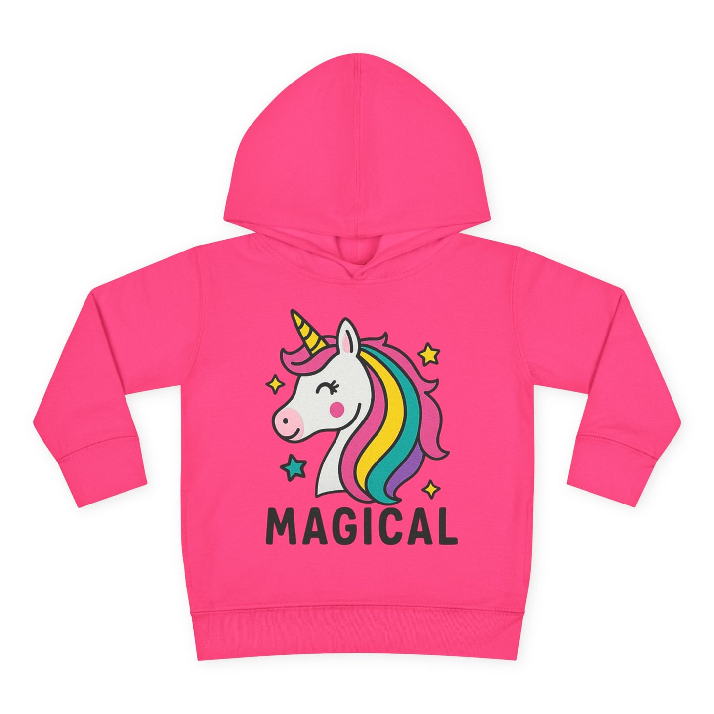 🦄 Magical Unicorn Toddler Fleece Hoodie Cozy & Cute Pullover for Toddlers | Perfect for Birthdays, School Days & Magical Moments