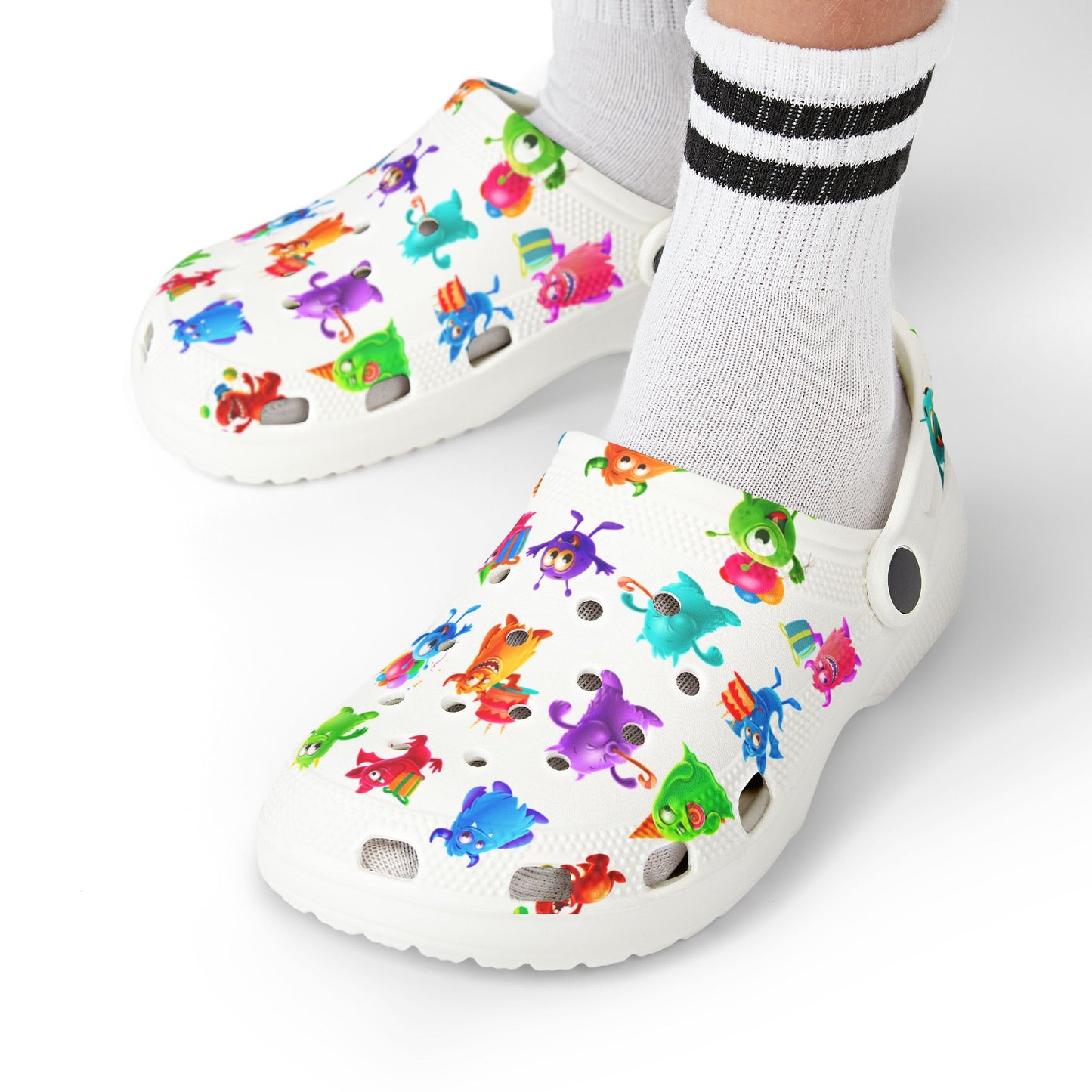 Colorful Kids' Monster Clogs – Summer Play Shoes | Beach Sandals | Fun Gift Idea