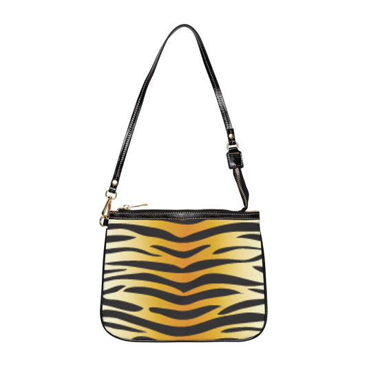 Wild Tiger Print Small Shoulder Bag