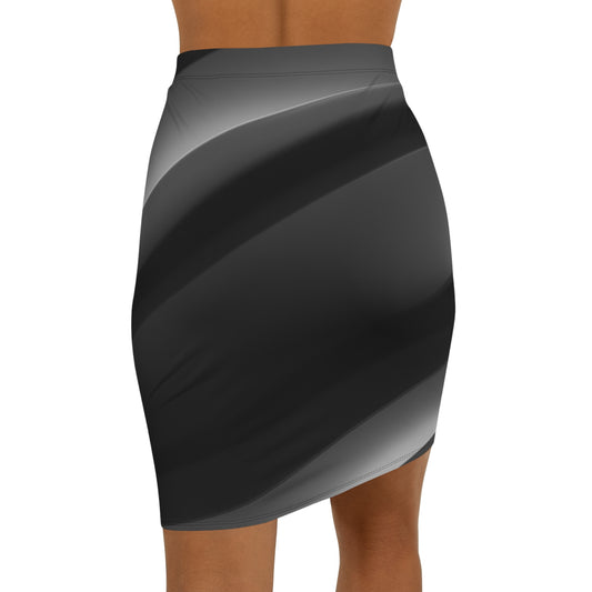“Black Tie Mood” Pencil Skirt – Bold Elegance, Effortless Confidence
