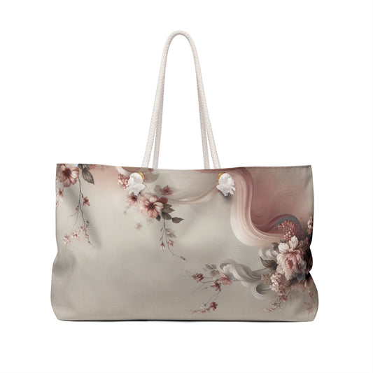 Blossom & Go Weekender Tote Bag – Stylish, Spacious & Ready for Every Adventure