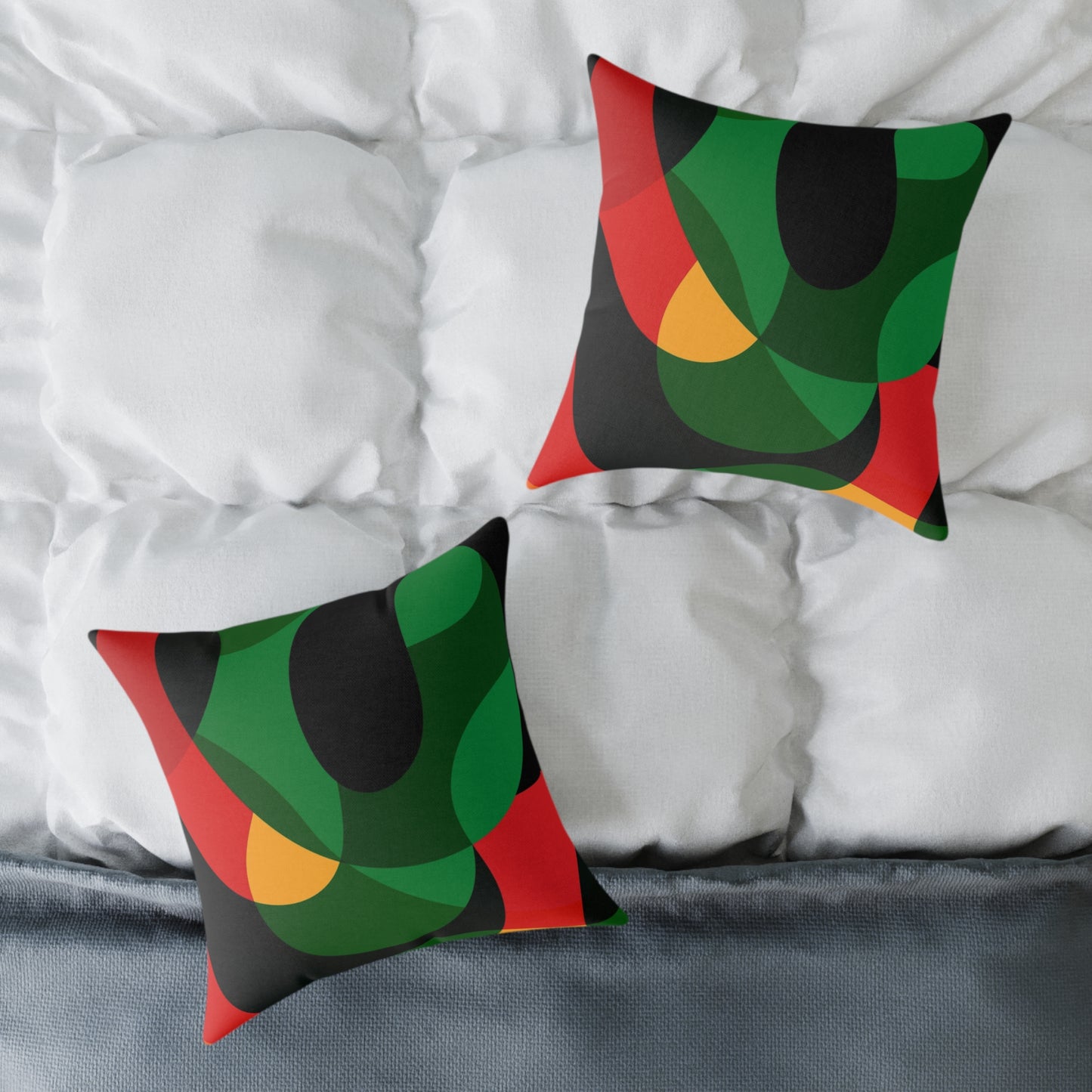 ModMuse Abstract Pillow | Modern Geometric Throw Cushion, Vibrant Home Decor Accent, Gift for Art Lovers