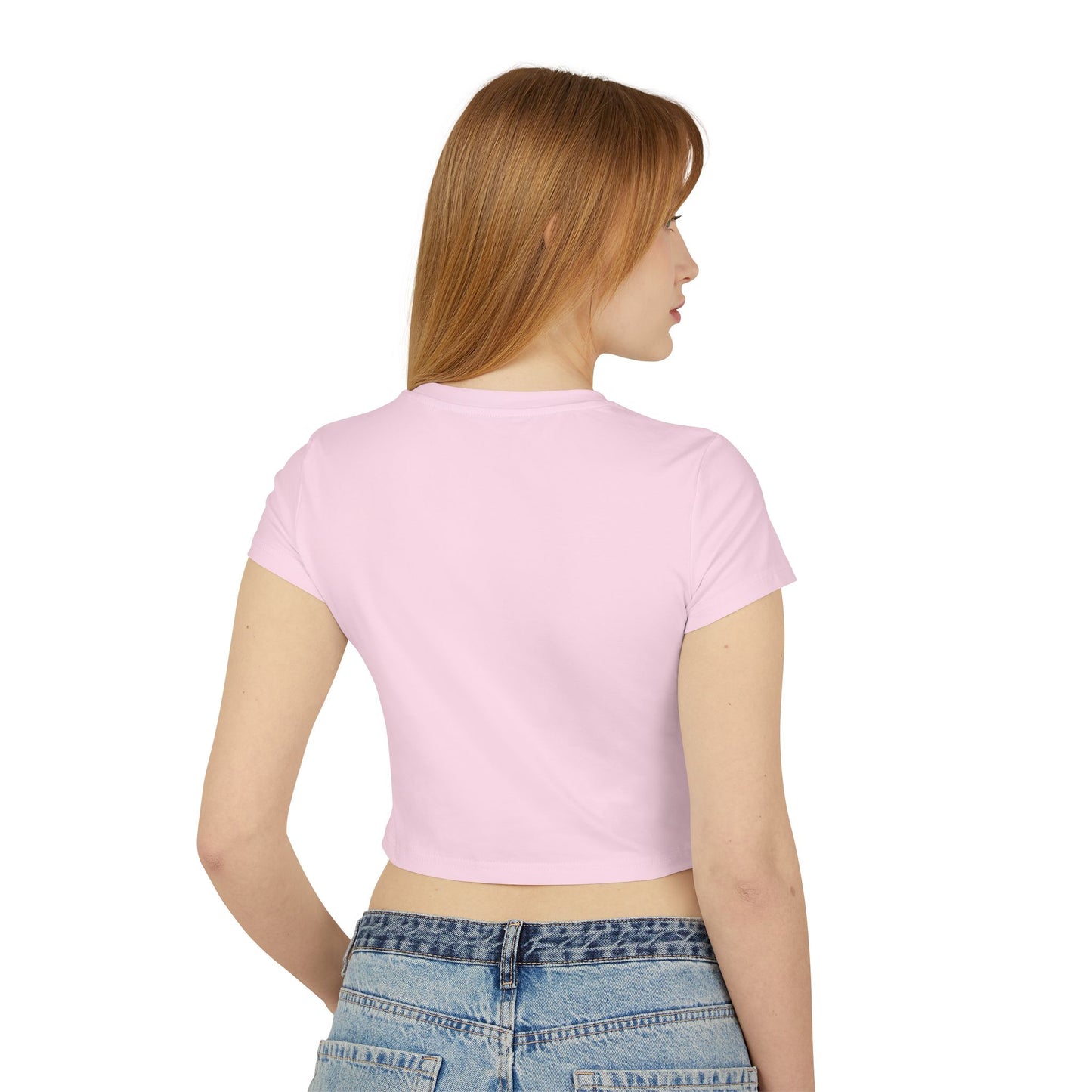 š Cosmic Lips Baby Tee Trendy Womenās Graphic Crop Top | Festival Wear, Summer Street Style & Bold Everyday Looks