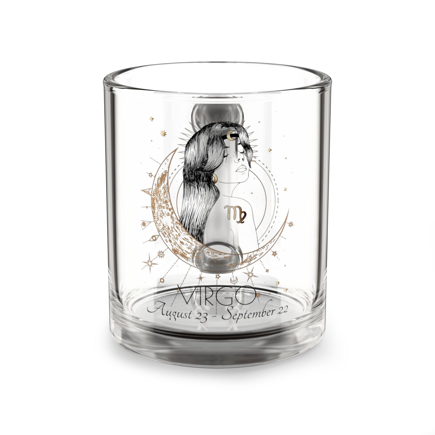 Astro Chic Virgo Glass Mug – 10oz