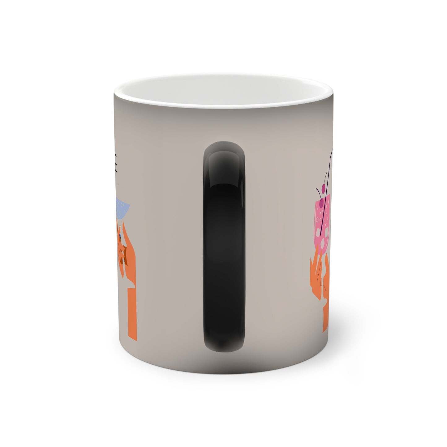 Color-Changing Cocktail Mug – “IT’S 12 O’CLOCK SOMEWHERE!”