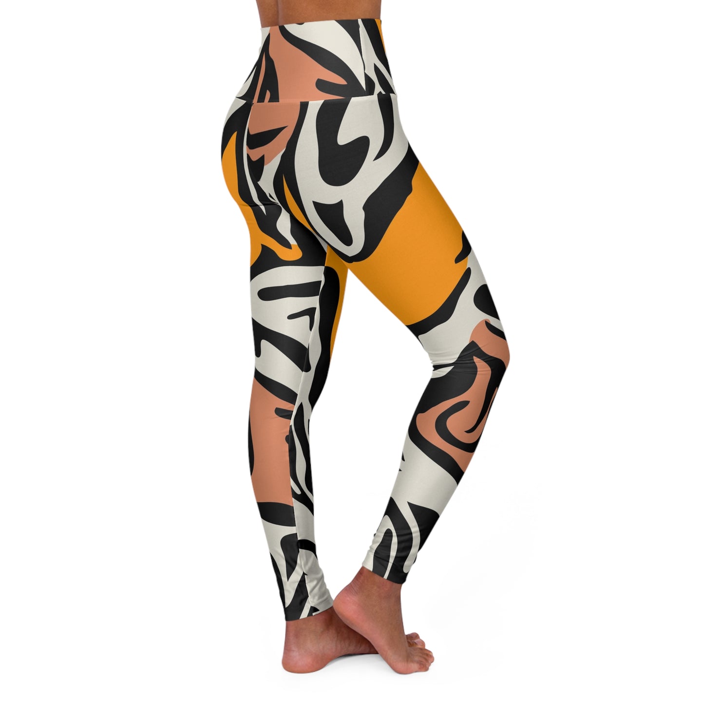 Stylish High-Waisted Yoga Leggings – Where Movement Meets Style