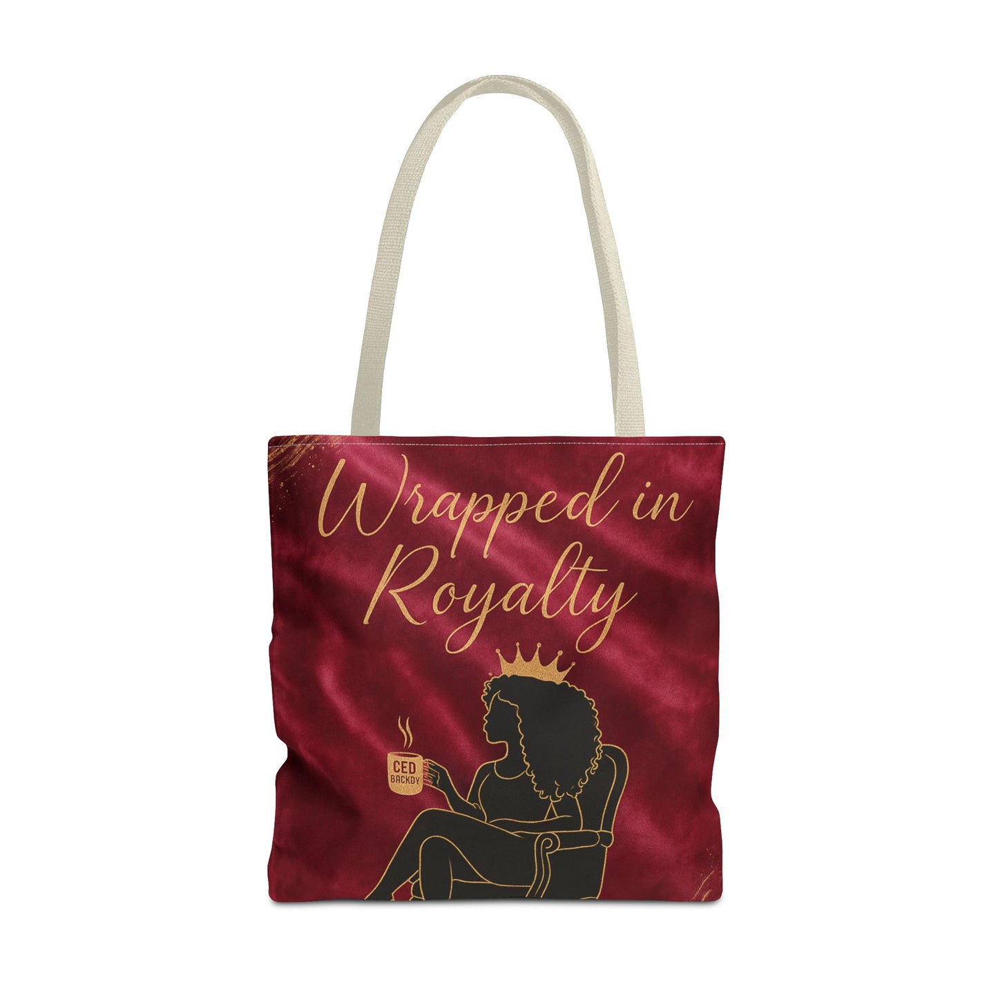 “Wrapped in Royalty” Luxe Tote – Chic & Charmed Collection™
